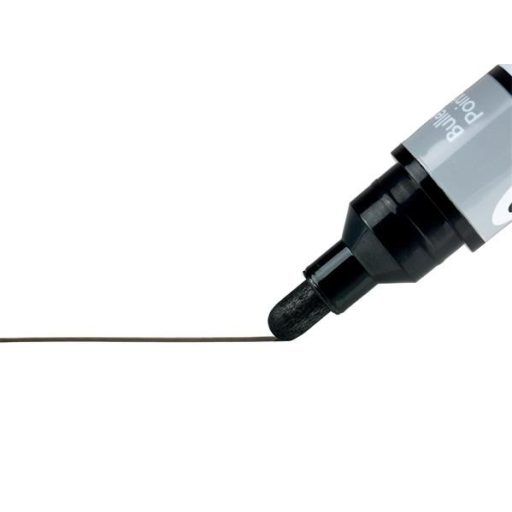 Táblamarker, folyékonytintás, kúpos, 1-3 mm, NOBO, fekete