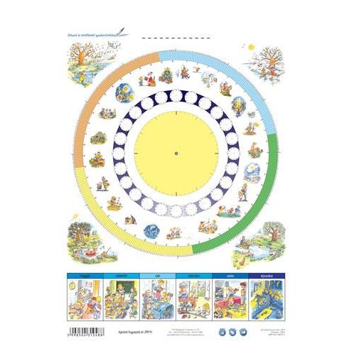 Tanulói munkalap, A4, STIEFEL "Idő"
