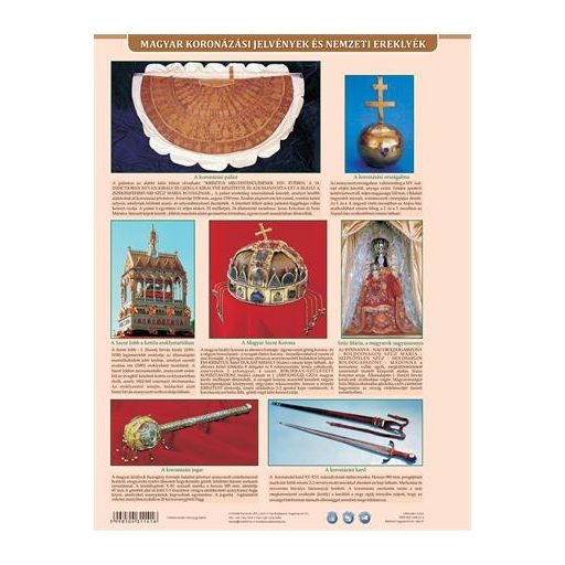 Tanulói munkalap, A4,  STIEFEL "Magyar nemzeti jelképek és ereklyék"