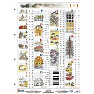   Tanulói munkalap, A4, STIEFEL "Összeadás II. rajzos"