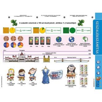   Tanulói munkalap, A4,  STIEFEL "Százalékszámítás duo"