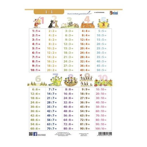 Tanulói munkalap, A4, STIEFEL"Osztás"