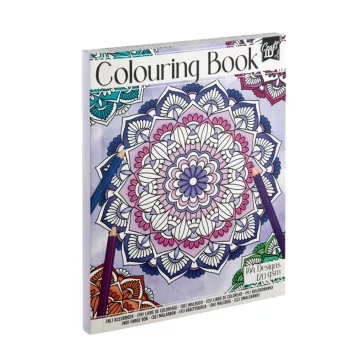 CraftID színező könyv  144 képpel, mandala CraftArt