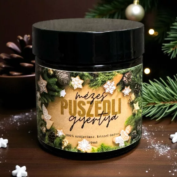 Illatgyertya - Mézes puszedli Illatgyertya - Mézes puszedli