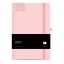 STREET Casual A/5 96 lapos gumis keményfedelű pasztell rózsaszín notesz