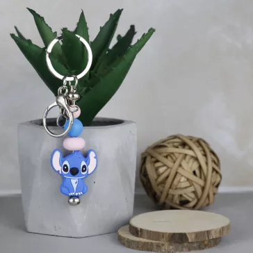 Egyedi Stitch kulcstartó