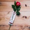 Valentin napi rózsa karkötővel