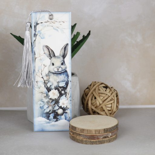 Állatos könyvjelző-nyuszi