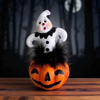 Halloween ledes dekoráció-szellem