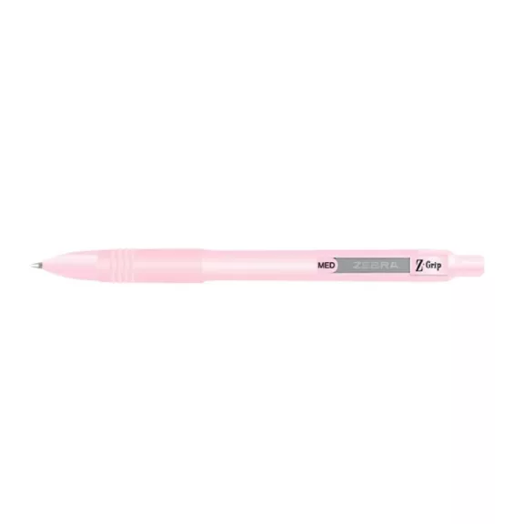 Golyóstoll ZEBRA Z-Grip 0,27 mm írásvastagság pasztell pink Golyóstoll ZEBRA Z-Grip 0,27 mm írásvastagság pasztell pink