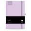 STREET Casual A/5 96 lapos gumis keményfedelű pasztell lila notesz
