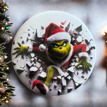 Hűtőmágnes - Grinch