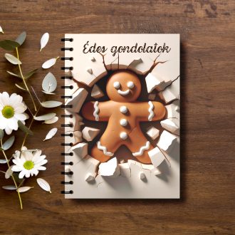 Egyedi füzet - Mézeskalács