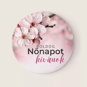 Hűtőmágnes - Nőnap