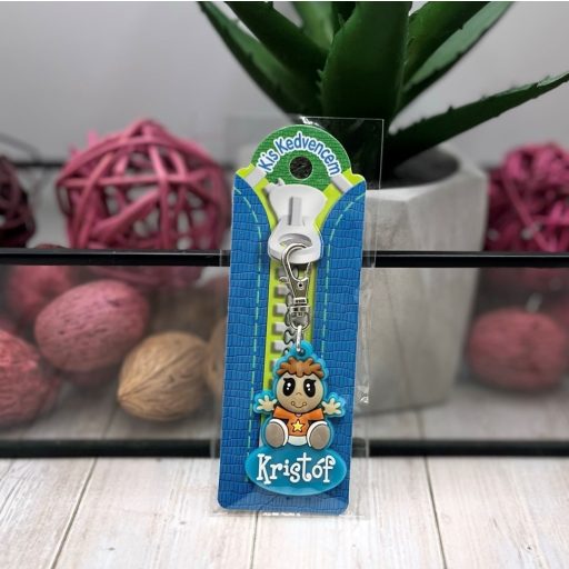 Neves táskadísz - Kristóf