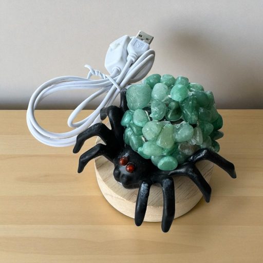 Aventurin Pók Lámpa – Természetes fény és harmónia egyben