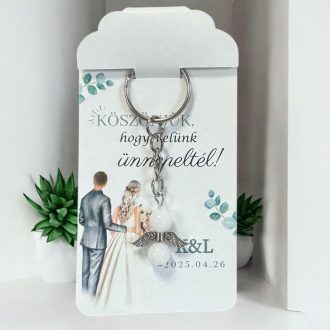 Angyalkás kulcstartó - többféle