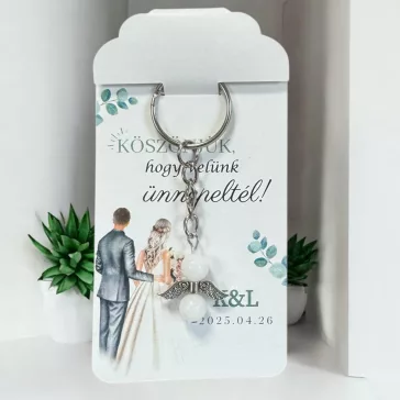 Angyalkás kulcstartó - többféle