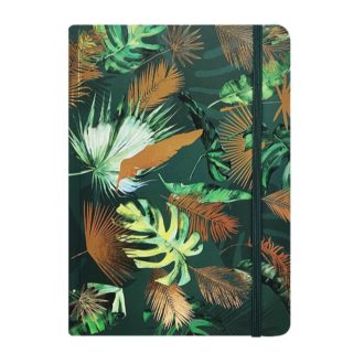   Jegyzetfüzet vonalas SPOKO A/5 96 lapos gumis keményfedeles