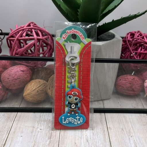 Neves táskadísz - Levente