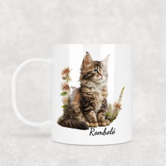 Macskás bögre - Maine Coon