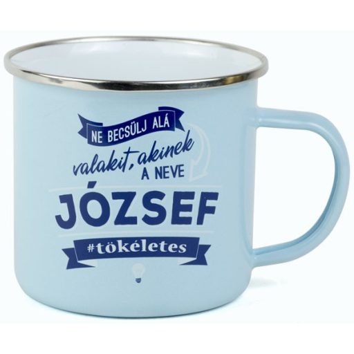 Neves fémbögre - József