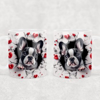 Kutyás bögre - Francia bulldog