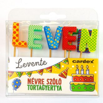 Neves tortagyertya - Levente