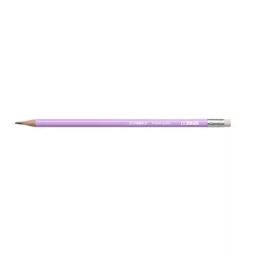  Grafitceruza STABILO Swano Pastel HB hatszögletű radíros lila