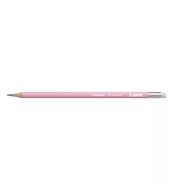   Grafitceruza STABILO Swano Pastel HB hatszögletű radíros pink