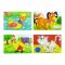 4 db 12 db-os puzzle dobozban (kacsás)
