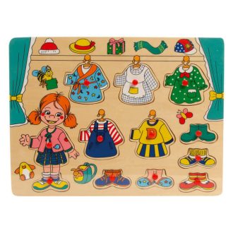 Fogantyús lapöltöztető (lányos)