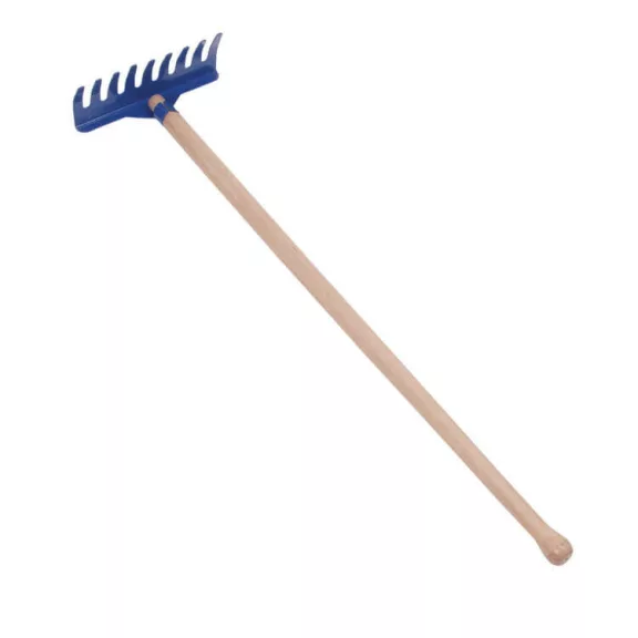 Kerti szerszám - 60 cm-es, kék gereblye Kerti szerszám - 60 cm-es, kék gereblye