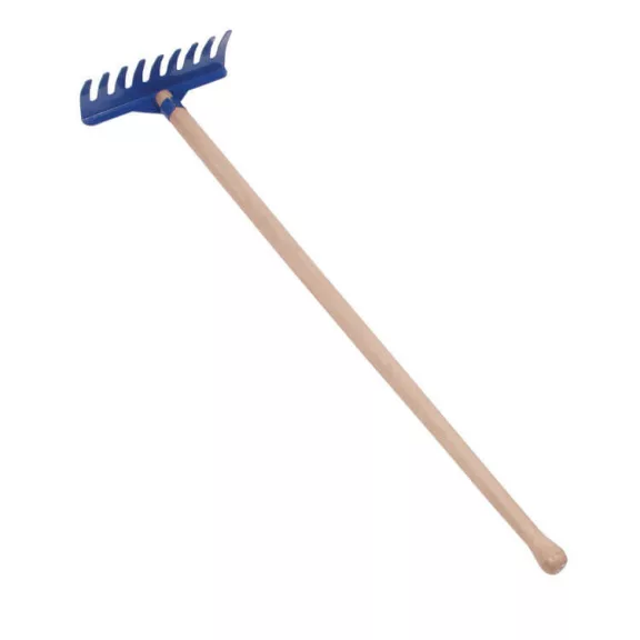 Kerti szerszám - 70 cm-es, kék gereblye Kerti szerszám - 70 cm-es, kék gereblye