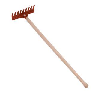 Kerti szerszám - 70 cm-es, piros gereblye