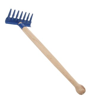 Kerti szerszám - 30 cm-es kék gereblye