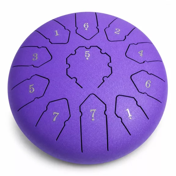 Nyelvdob - 11 hangos, 25 cm (lila) Nyelvdob - 11 hangos, 25 cm (lila)
