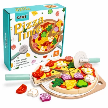 Fa játék pizza (Kabi)