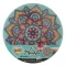 Gyémántfestés vászonra, mandala (kék)