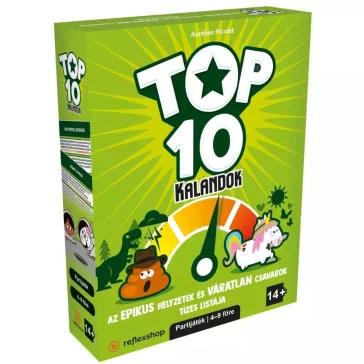 TOP10: Kalandok társasjáték