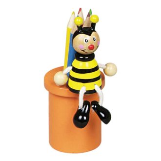 Ceruzatartó ceruzával (méhecskés)