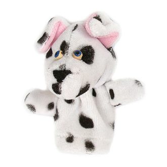 Plüss ujjbáb (dalmata)