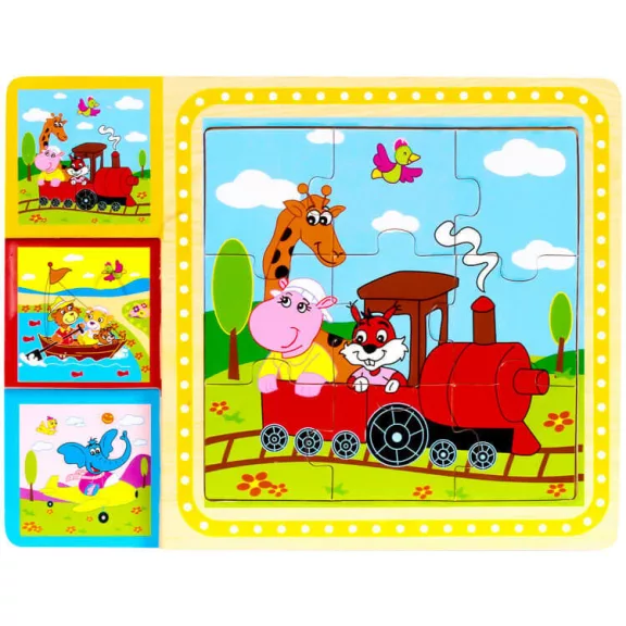 Puzzle 9 db-os (3 képes) Puzzle 9 db-os (3 képes)