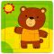 Puzzle 9 db-os (macis, barna)