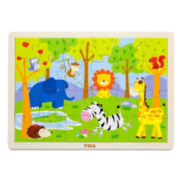Puzzle 24 db-os (vadállatos)