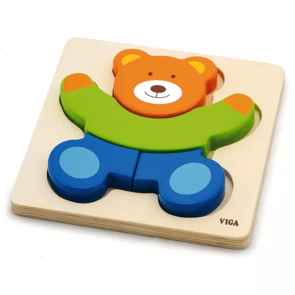 Puzzle magasított (maci) Puzzle magasított (maci)