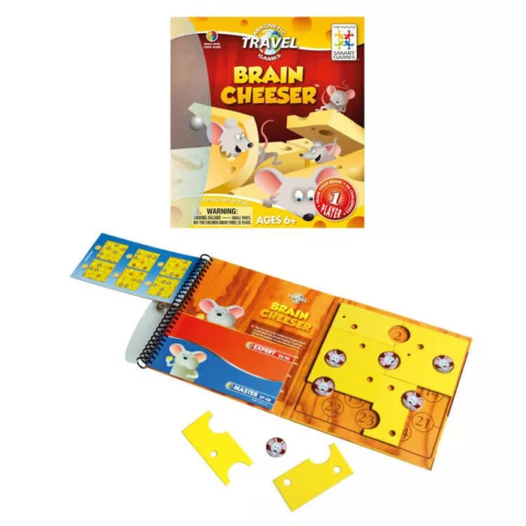 Smart Games Magnetic travel: Brain Cheeser - Ementáli Smart Games Magnetic travel: Brain Cheeser - Ementáli