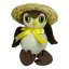 Rugós figura (bagoly, kalapos)