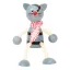 Rugós figura (cica-fiú)