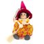 Rugós figura (boszi, bordó kalappal)